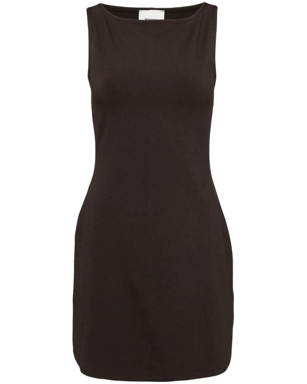 Reformation Black Nataly Dress