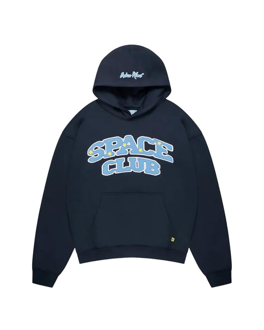 BROKEN PLANET Blue Space Club Graphic-Print Hoodie