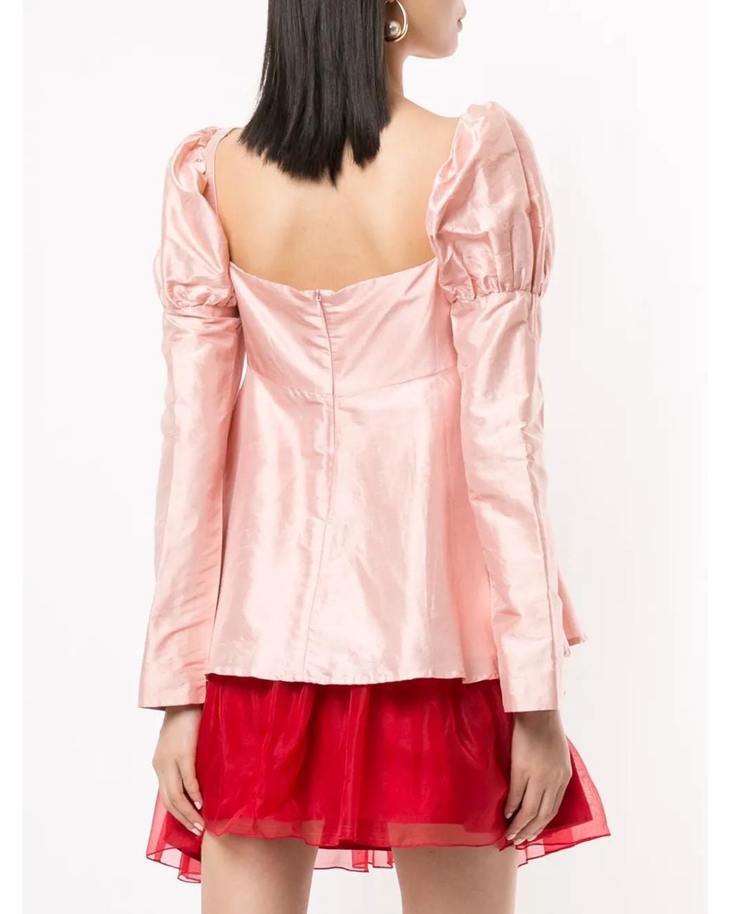 Top Romantic Macgraw de color Pink