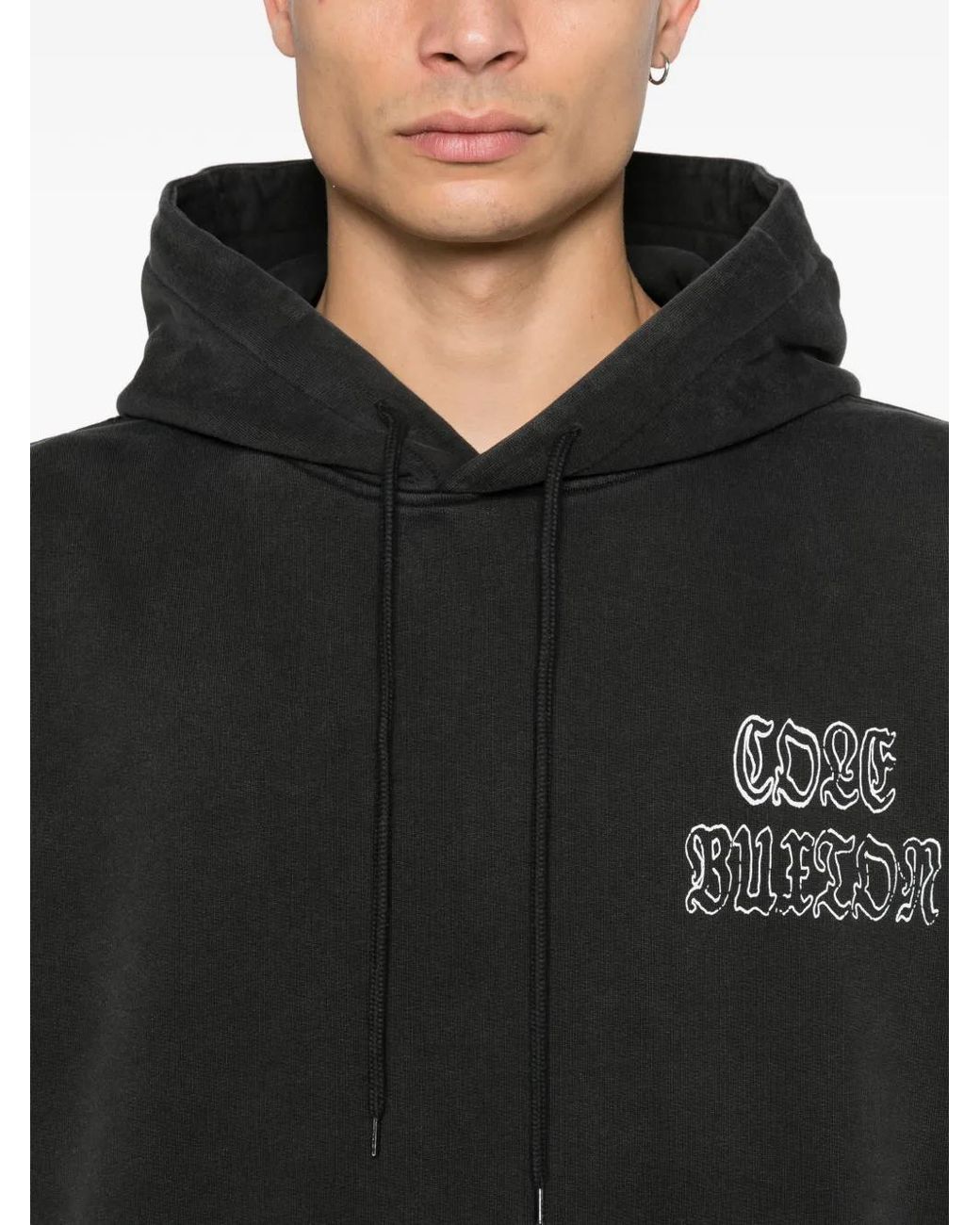 Cole Buxton Black Logo Hoodie for men