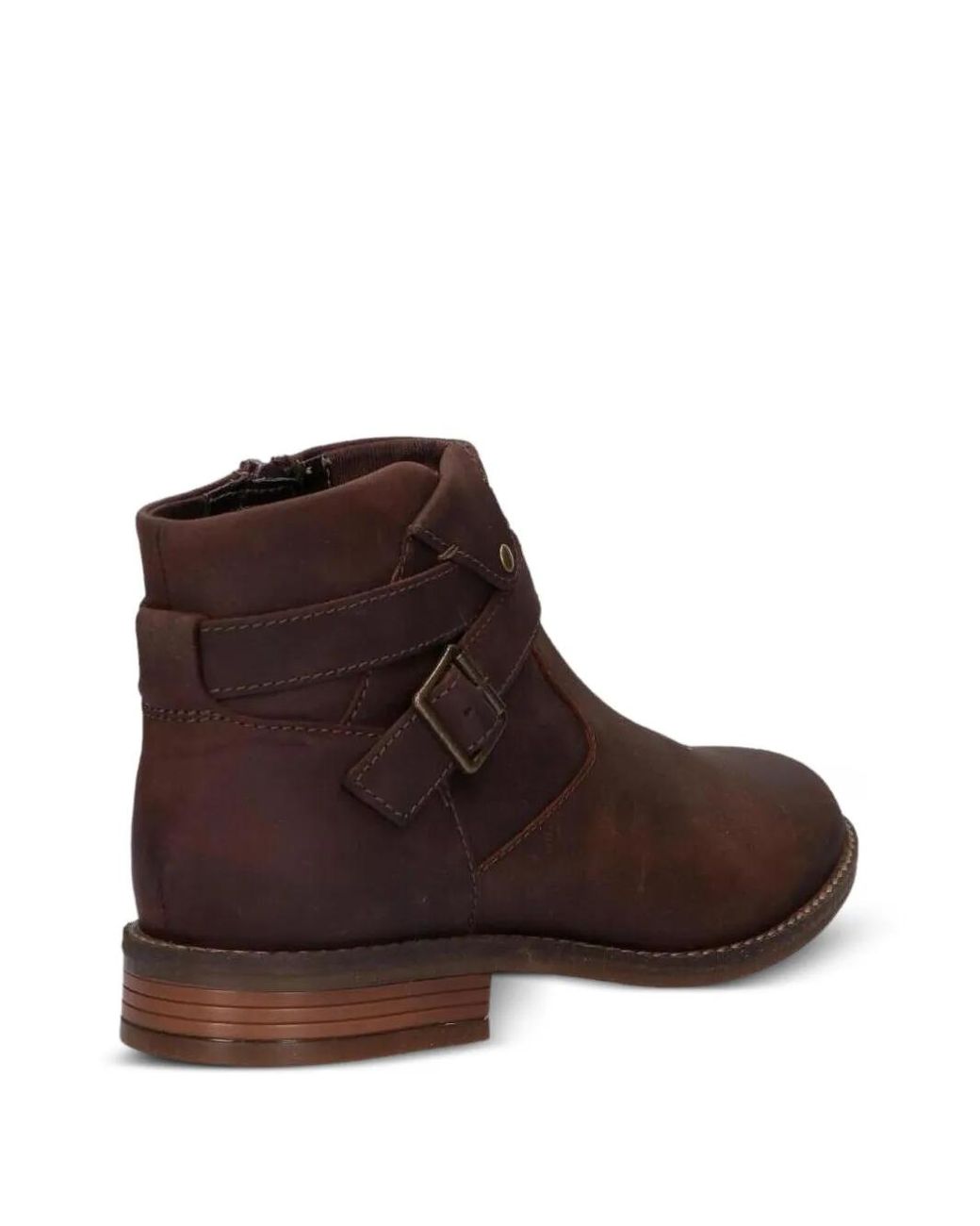 Clarks Brown Brean Ankle Boots