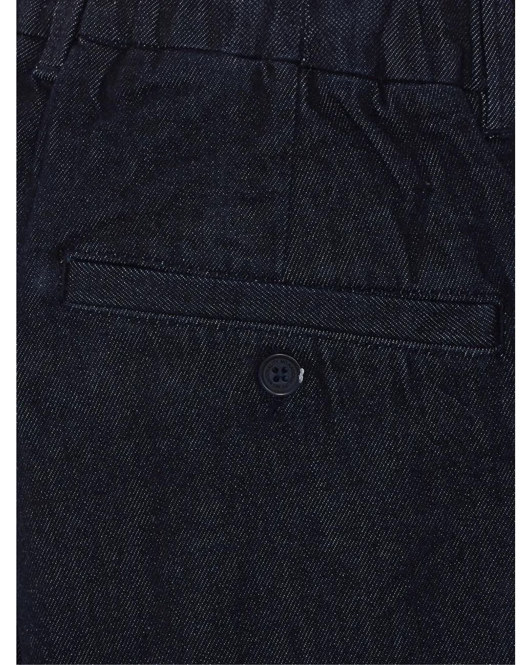 NN07 Blue Pantalon Kay En Coton Biologique for men