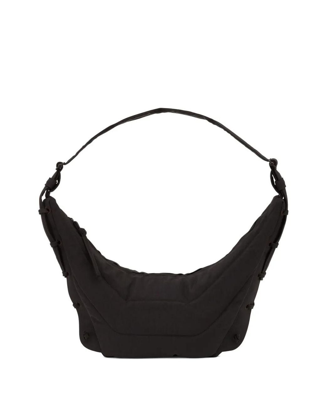 Lemaire Black Game Medium Shoulder Bag