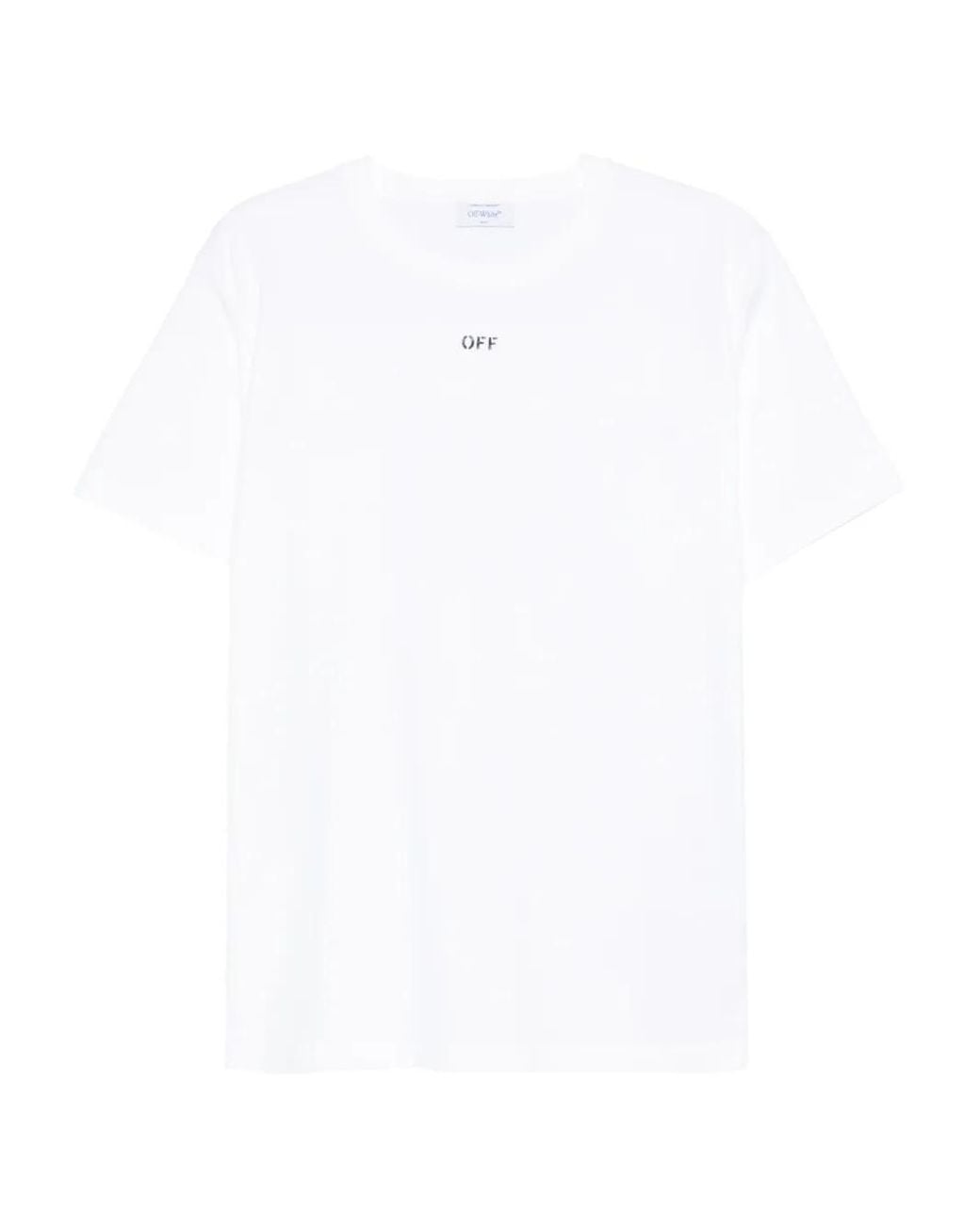Off-White c/o Virgil Abloh White T-Shirts And Polos for men