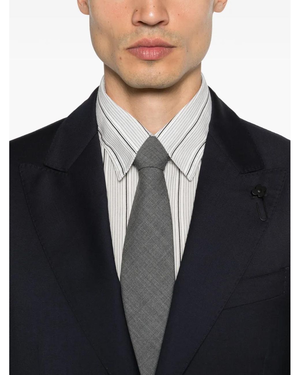 Lardini Blue Button Single-Breasted Suit for men