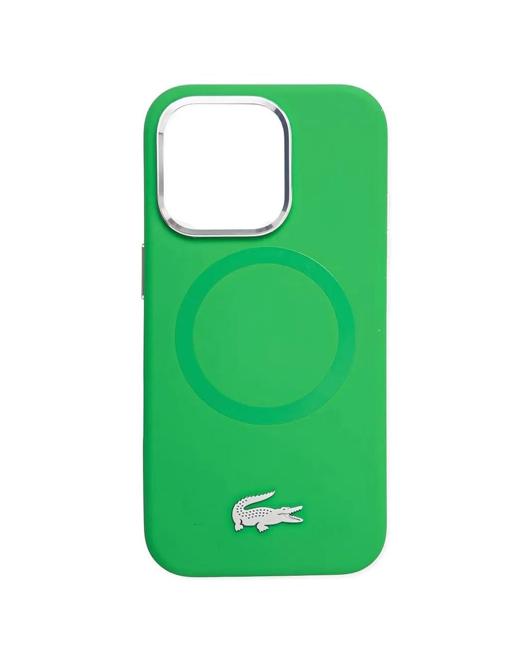 Lacoste Green Logo-Appliqué Iphone 16 Pro Phone Case
