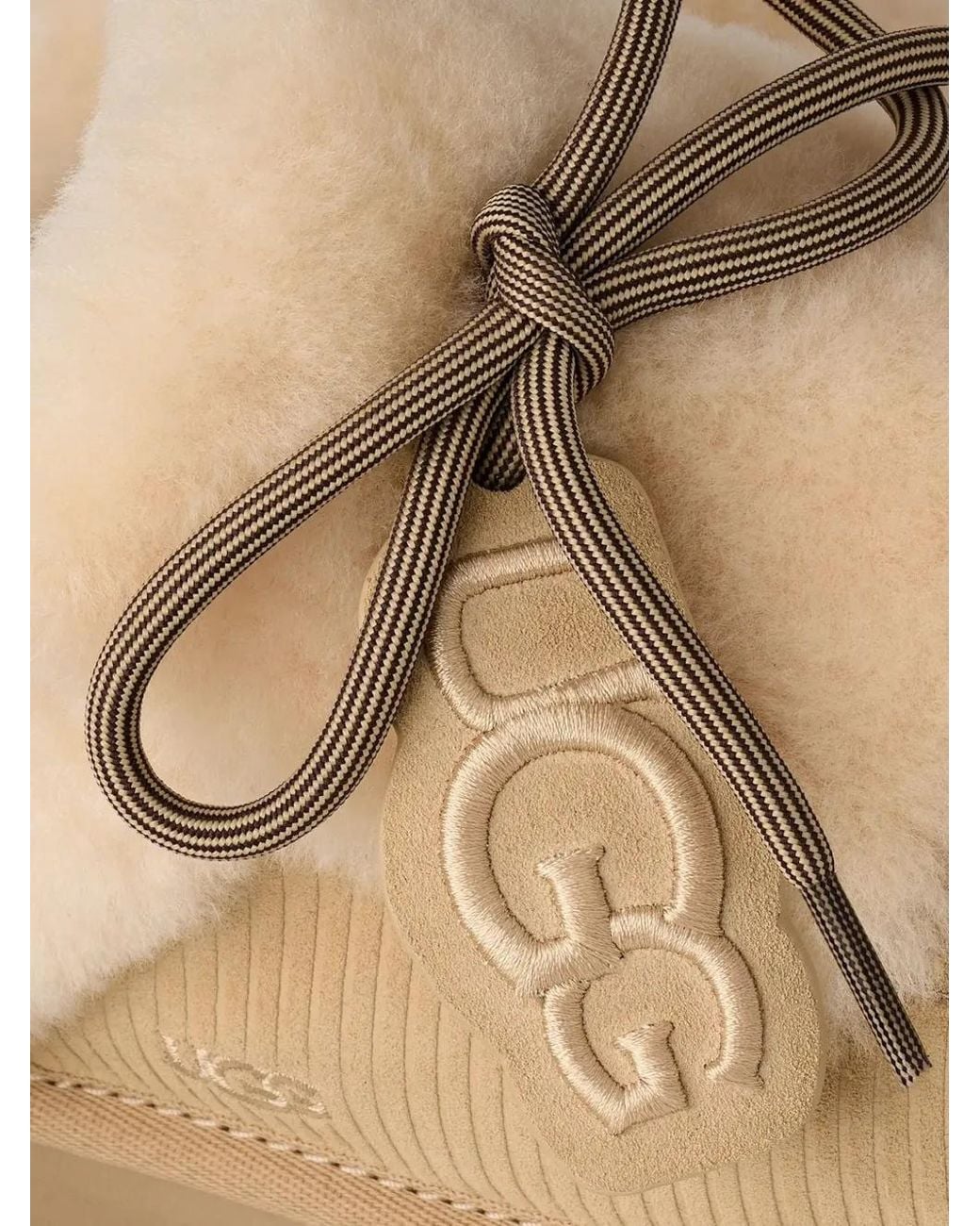 Ugg Natural Disquette Heritage Slippers