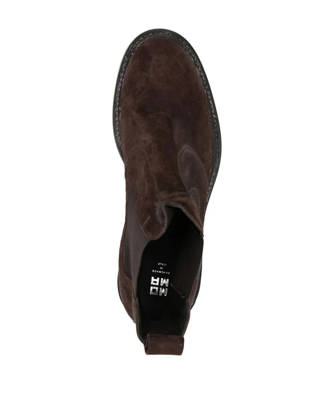 Moma Brown Suede Chelsea Boots for men
