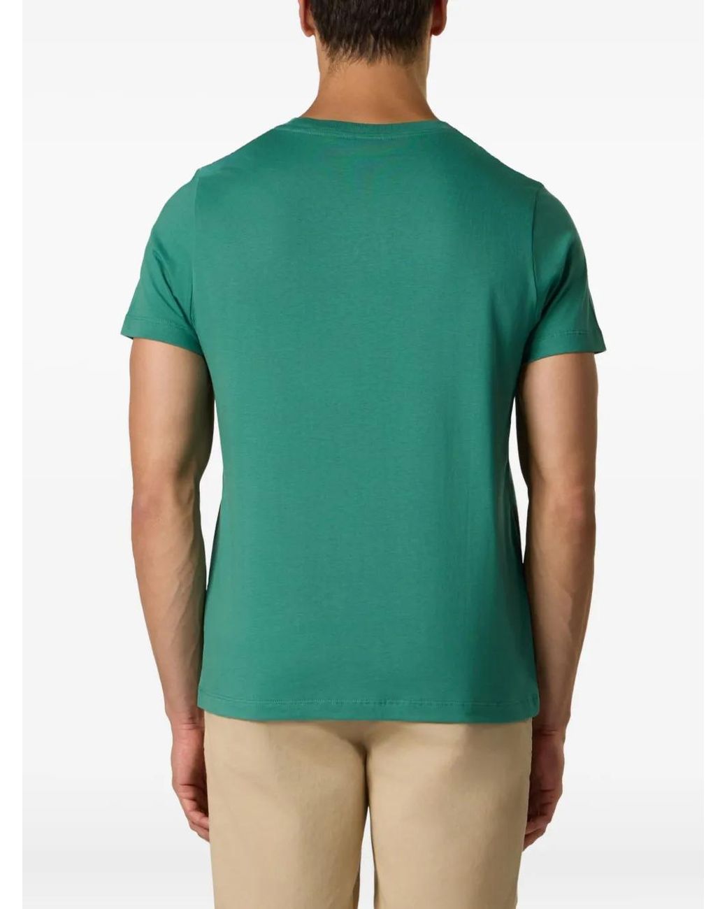 Brooks Brothers Green Cotton T-Shirt for men