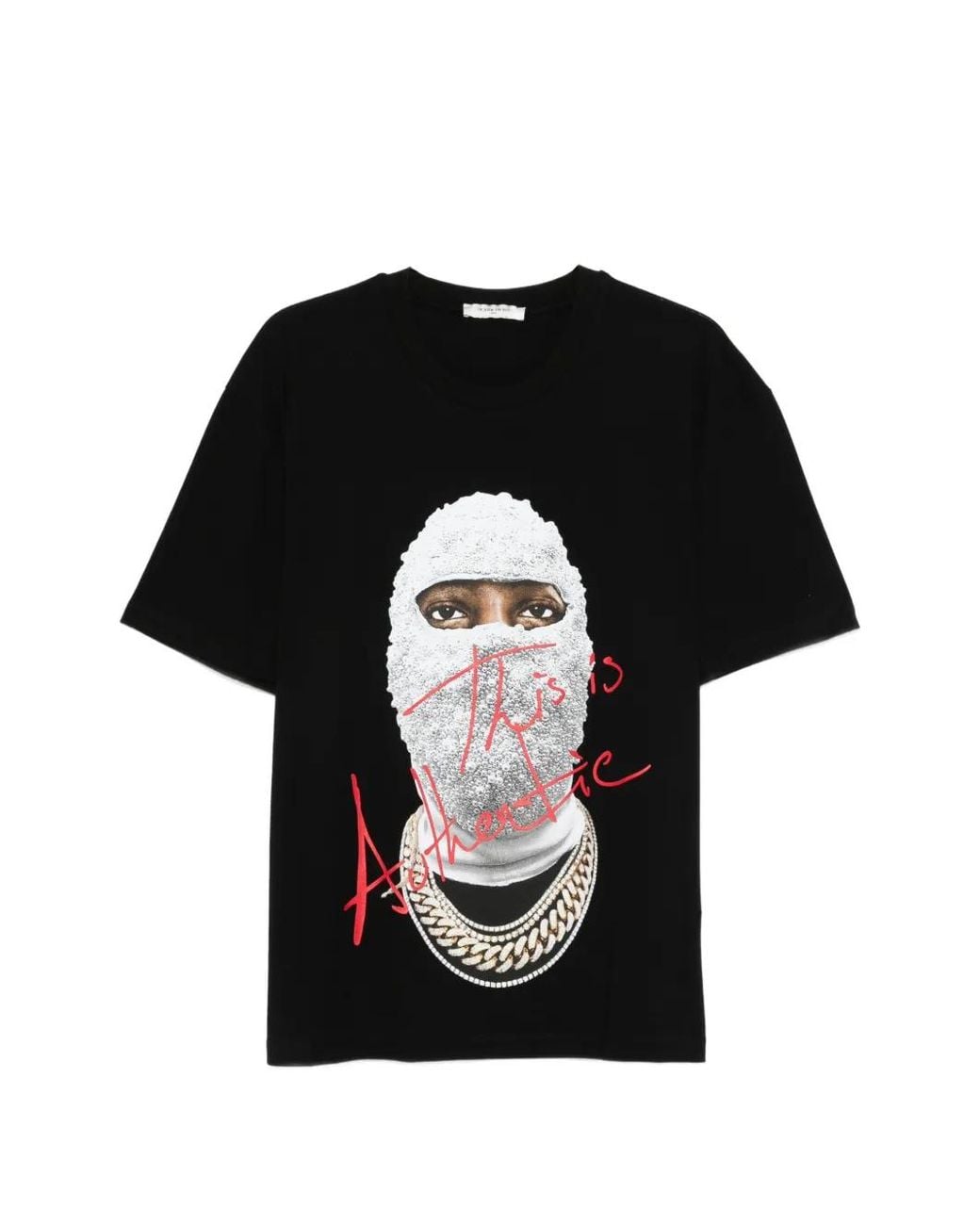 Ih Nom Uh Nit Black Graphic T-Shirt for men