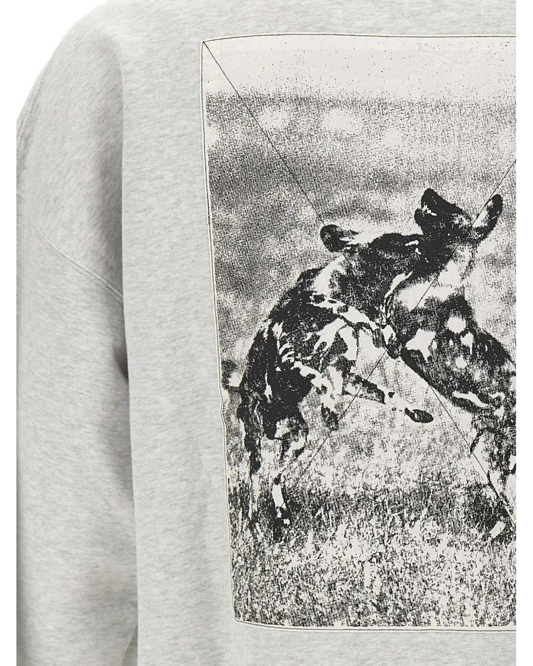 Carhartt Gray No Play Graphic-Print Sweatshirt for men