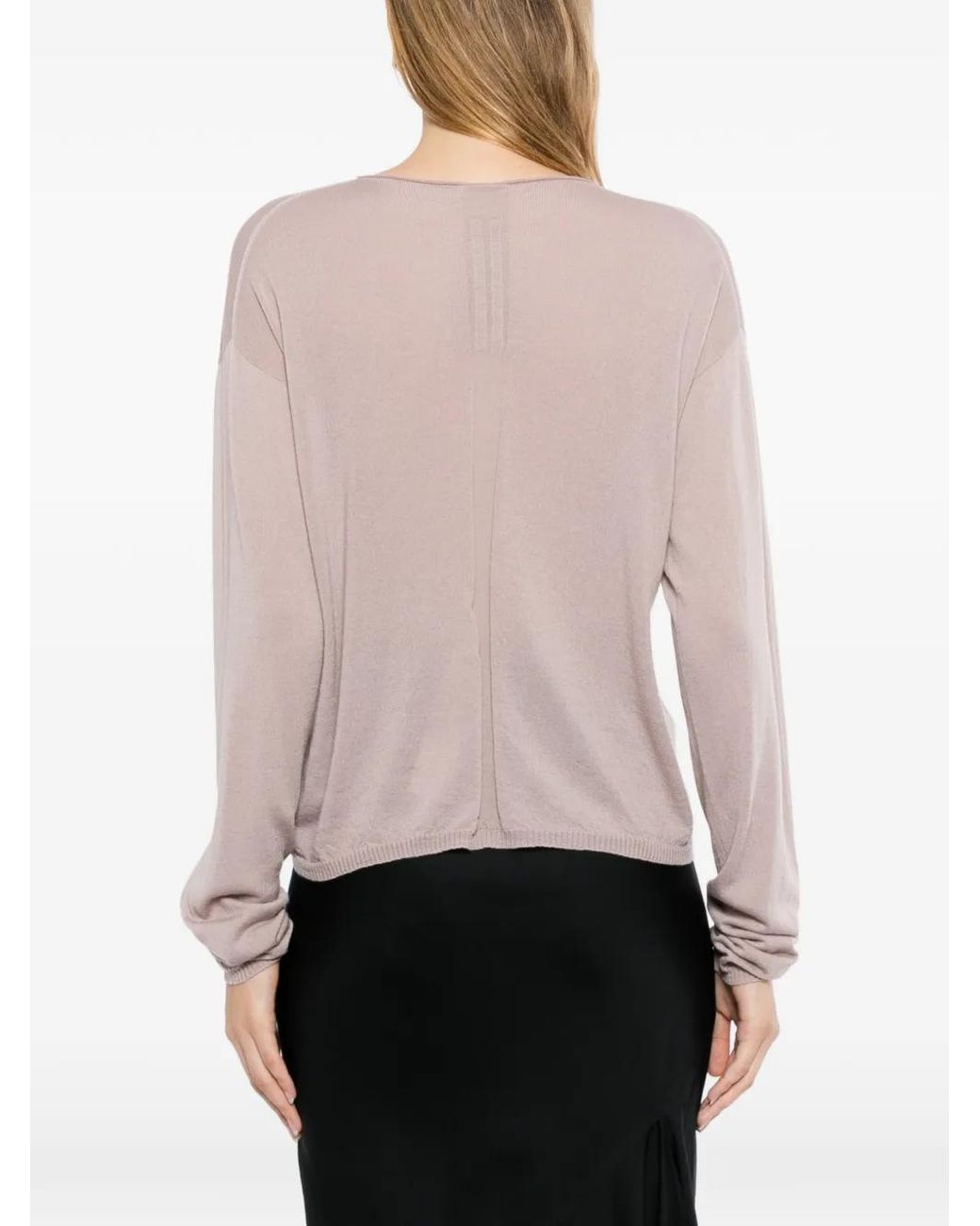 Rick Owens Pink Tower Sweater