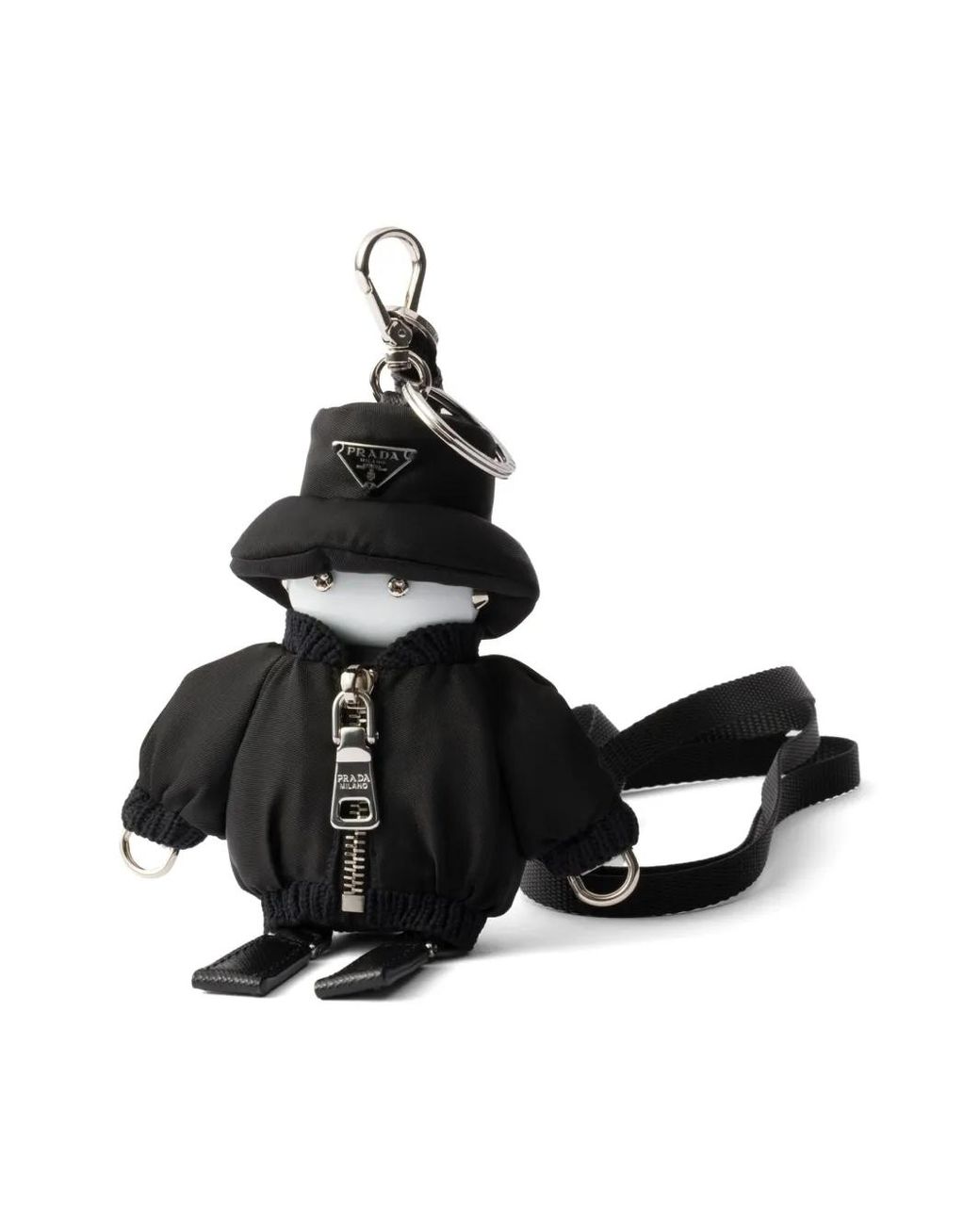 prada-black-Ciondolo-Per-Borsa