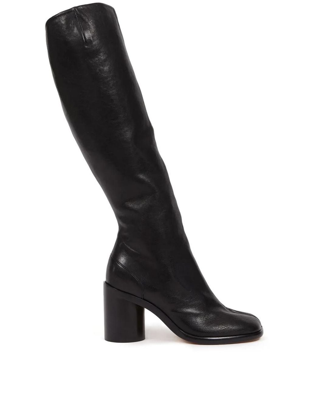 Maison Margiela Black Tabi Knee-High Boot