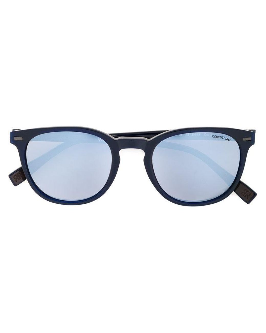 Cerruti 1881 Sonnenbrille mit rundem Gestell in Blau für Herren | Lyst DE