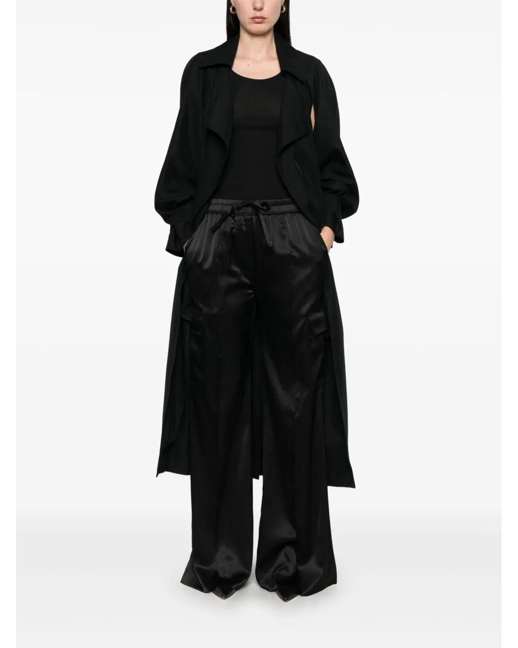 Tom Ford Black Satin Cargo
