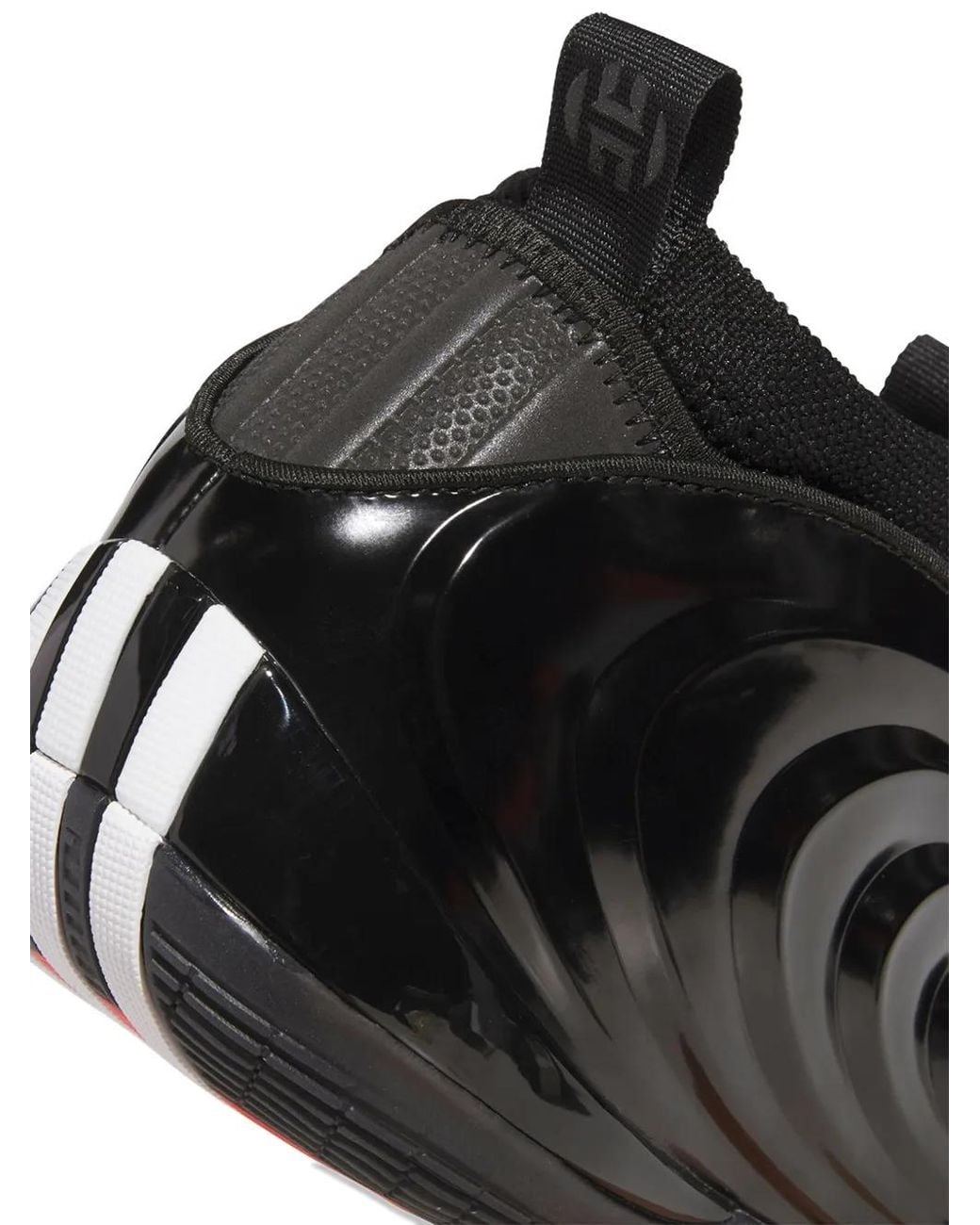Adidas Black Harden Volume 10 Low-Top Sneakers for men