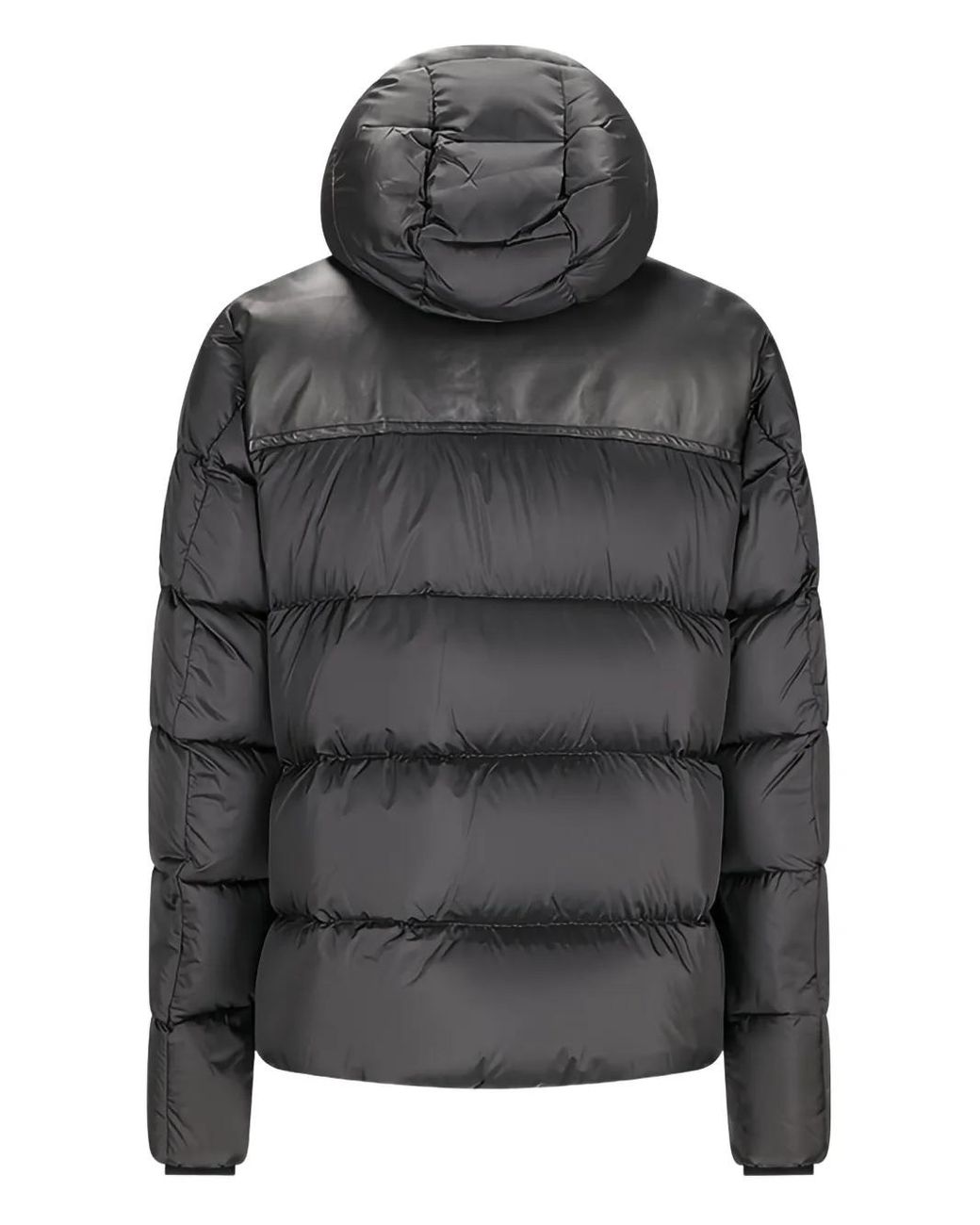 Moorer Black Alarick-Peh Puffer Jacket for men