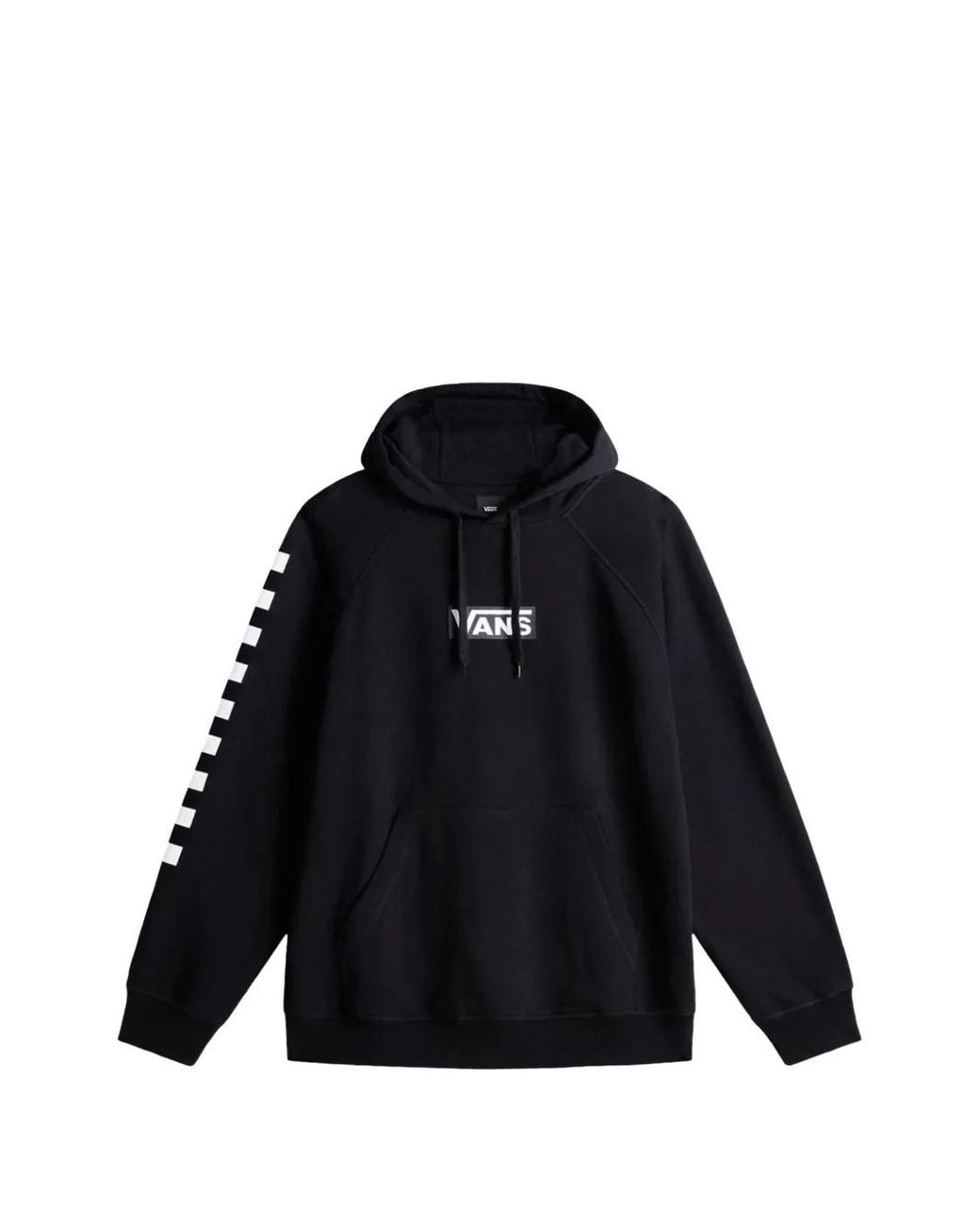 Vans Black Logo-Print Hoodie for men