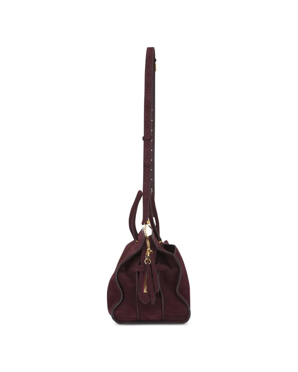 Metier Purple Top Handle Satchel