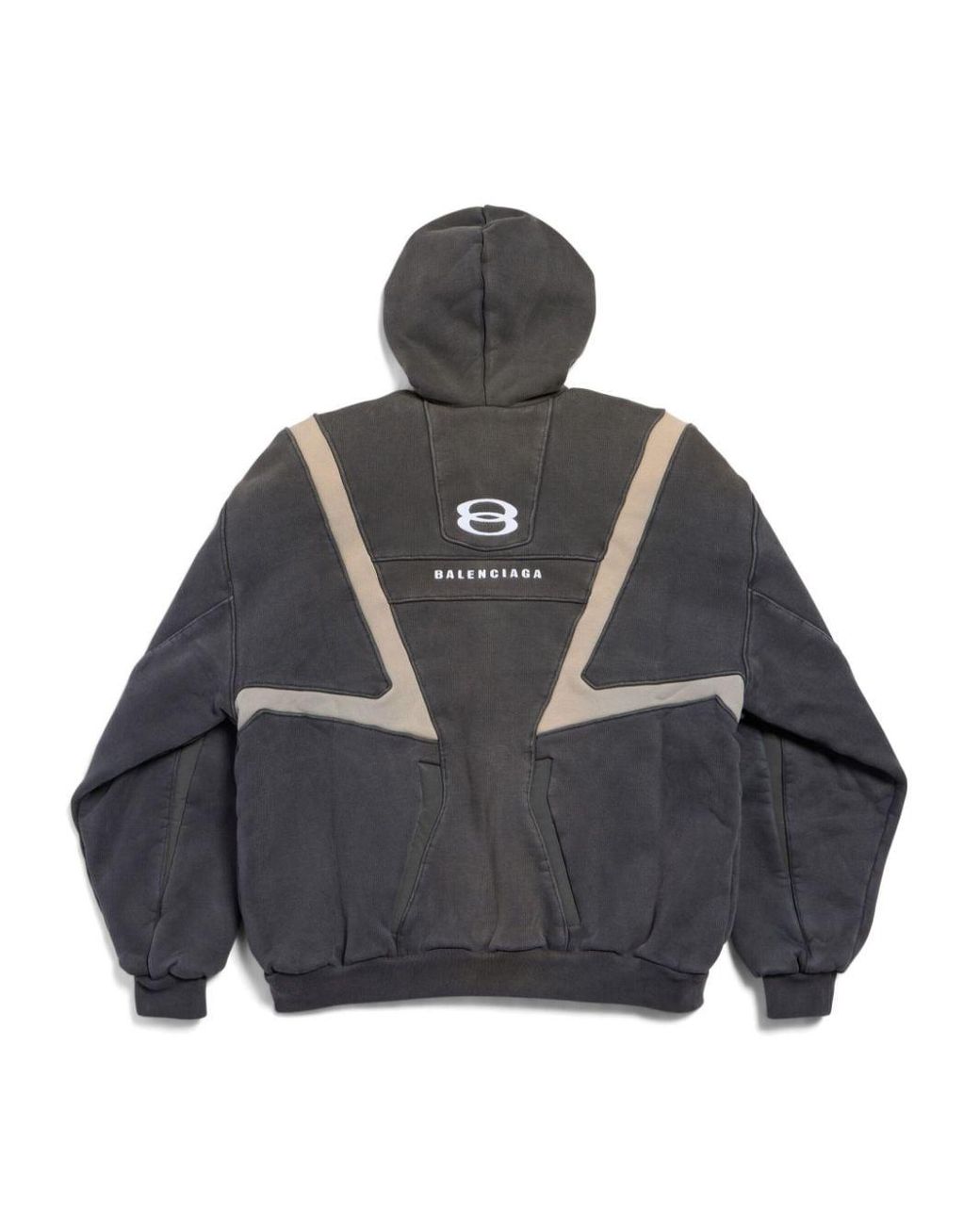 Balenciaga Unity Sports Icon Incognito Zip-Up Oversized