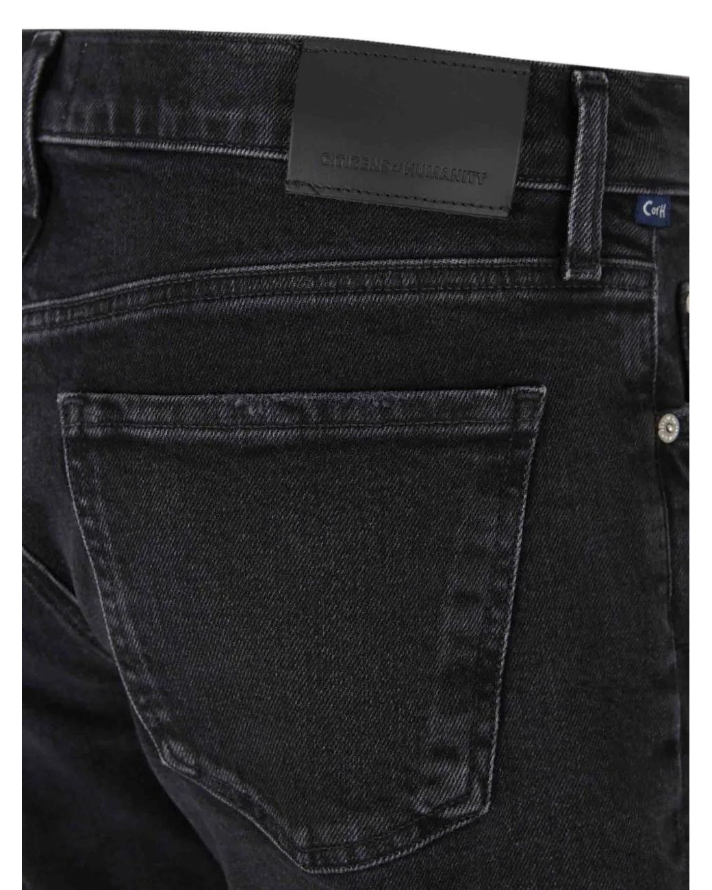 Citizens of Humanity Black Nora Wide-Leg Jeans