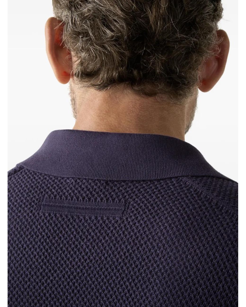 Zegna Blue Premium Cotton Polo Shirt for men