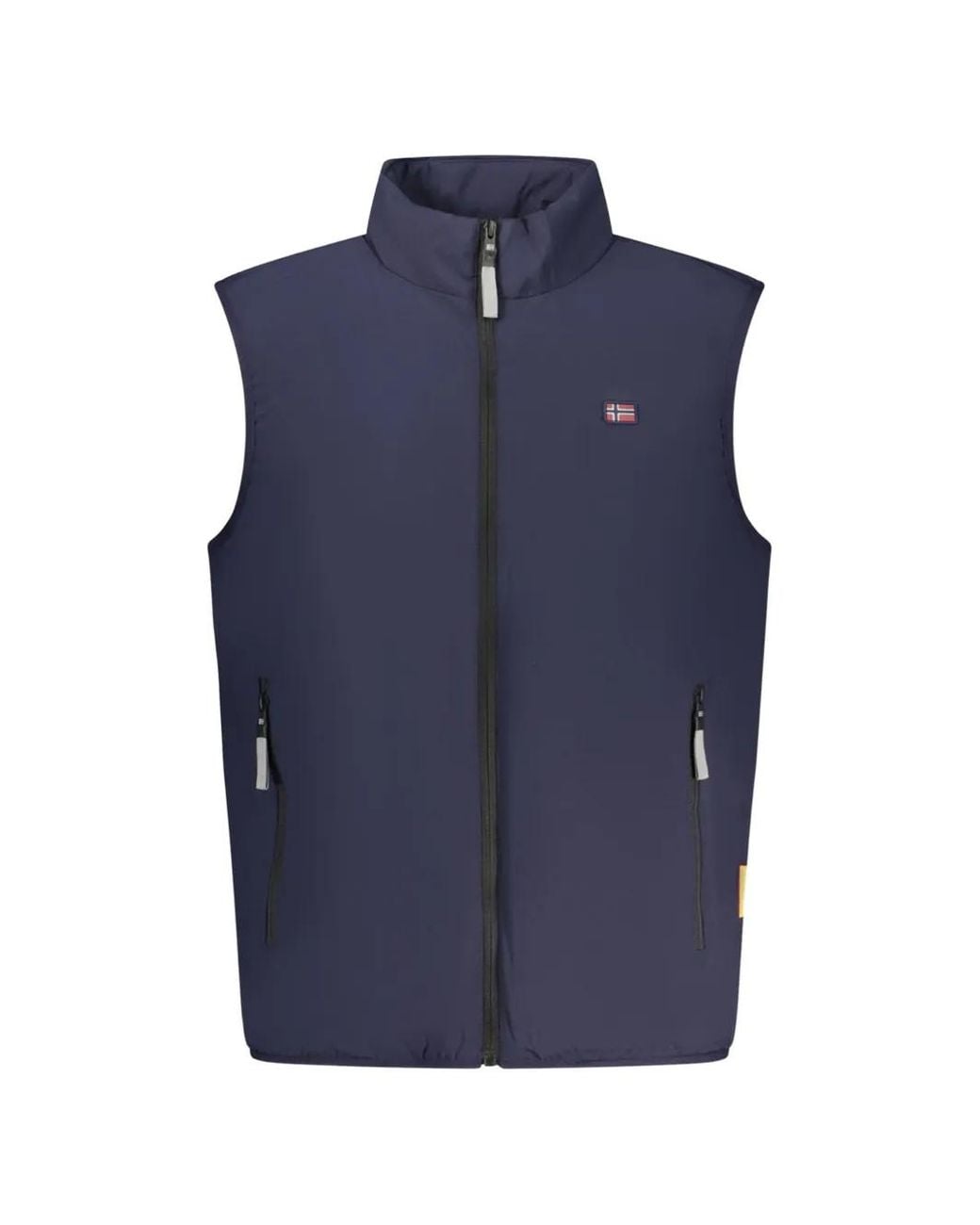 Norway 1963 Blue Logo-Patch Zip-Up Jacket for men