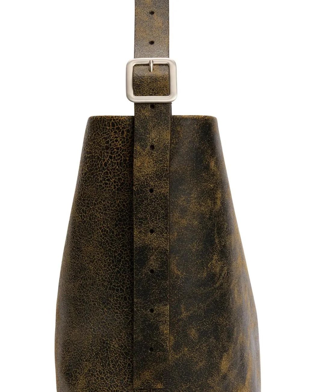 Jil Sander Black Leather Shoulder Bag for men