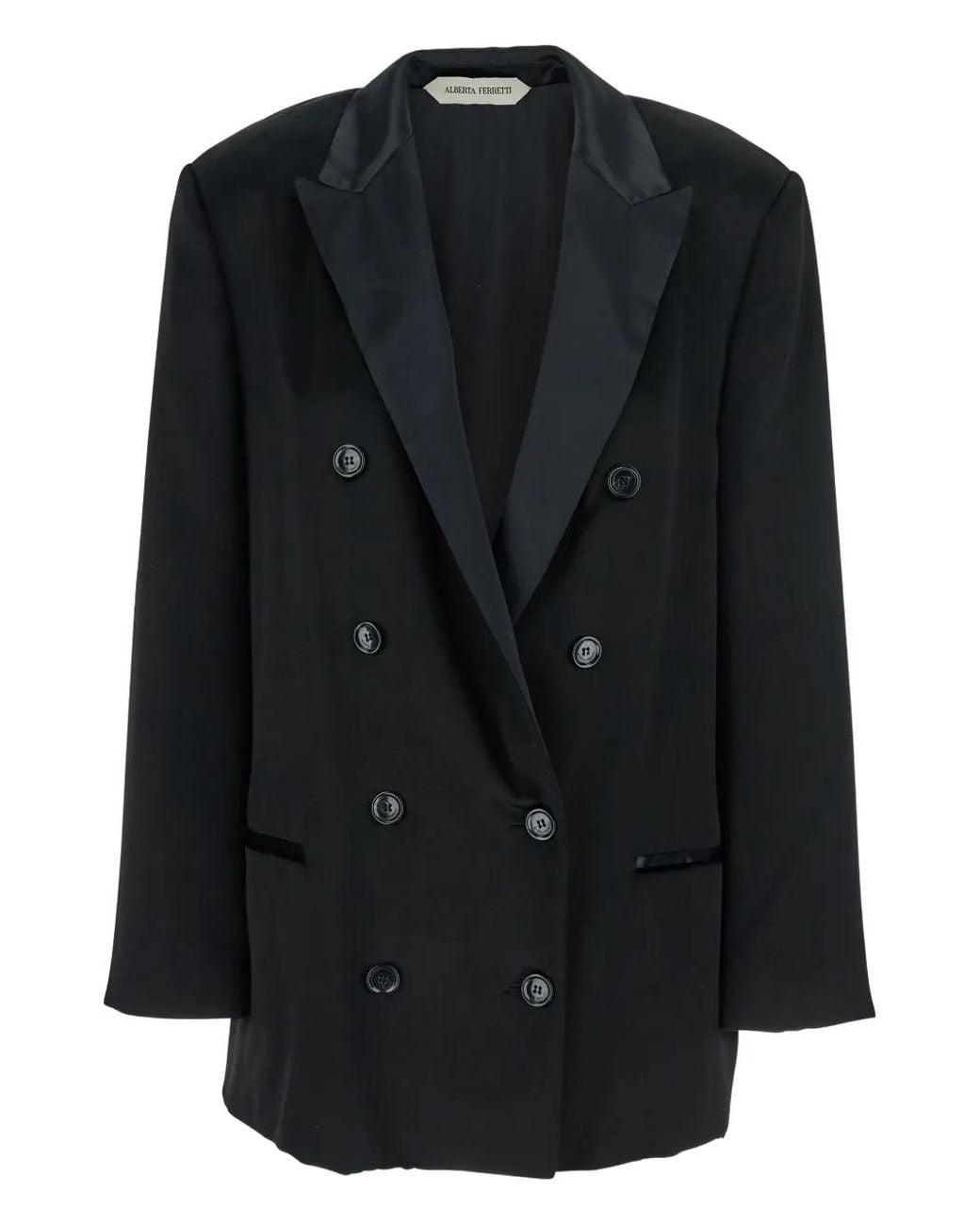 Alberta Ferretti Black Blazer
