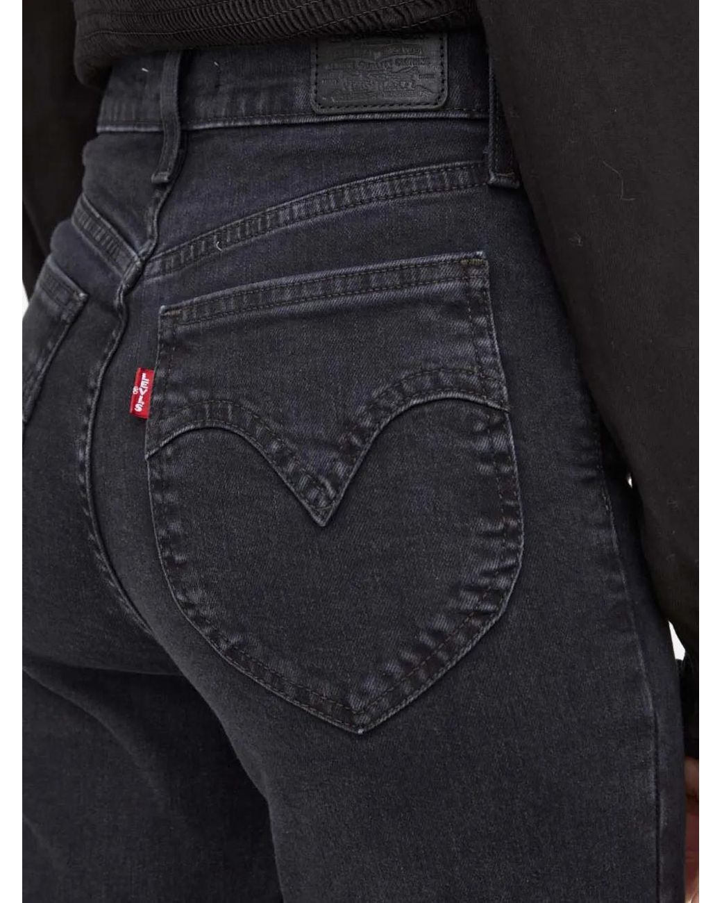 Vaqueros Retro Levi's de color Black