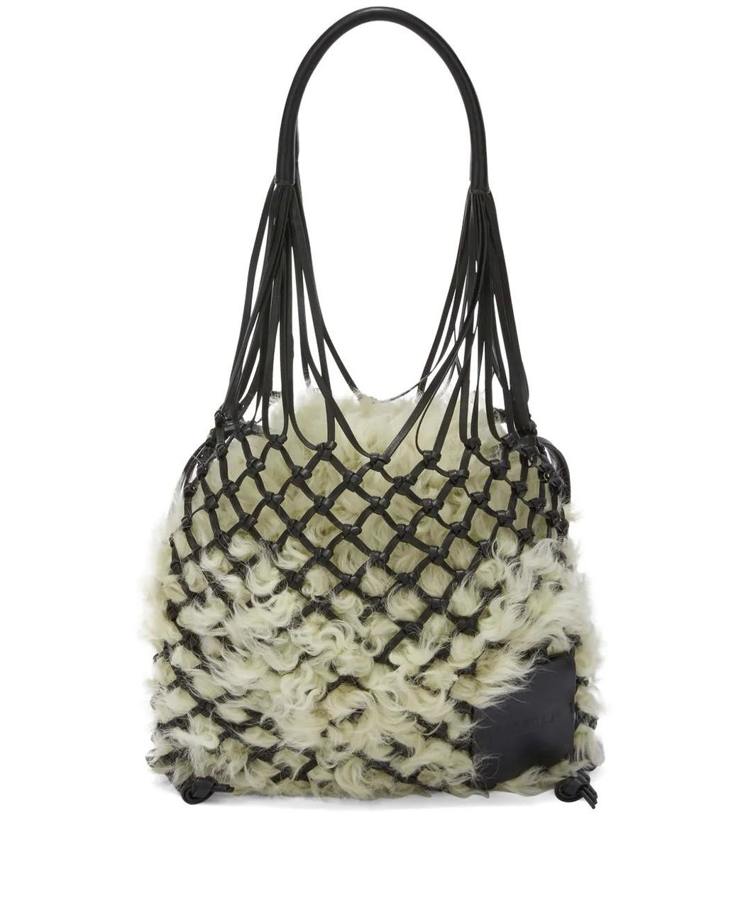 Jil Sander Green Small Market Leather Bag