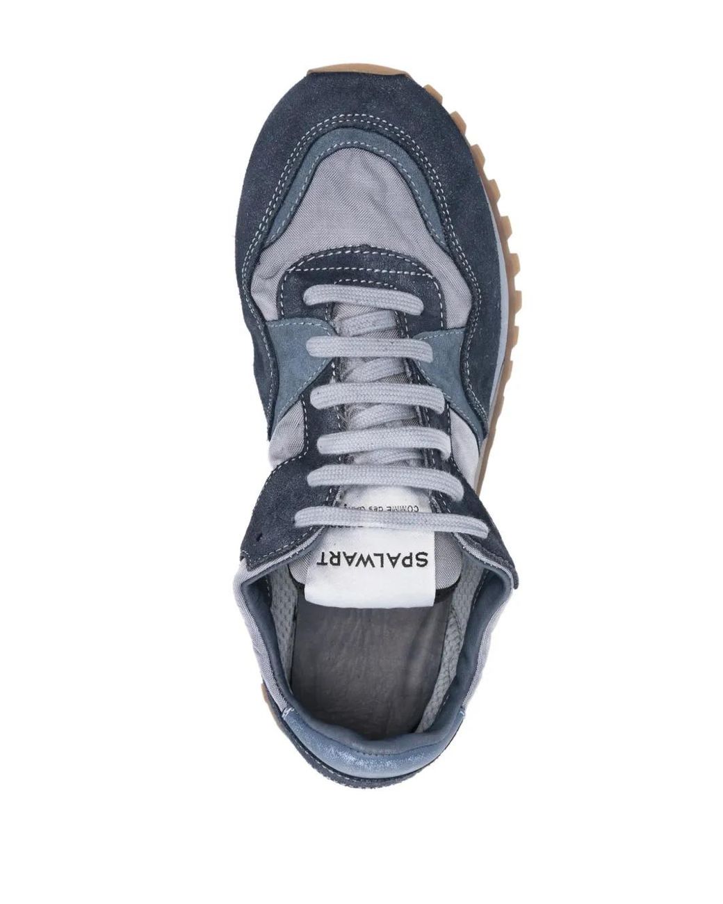 Comme des Garçons Blue Marathon Trail Lace-Up Sneakers