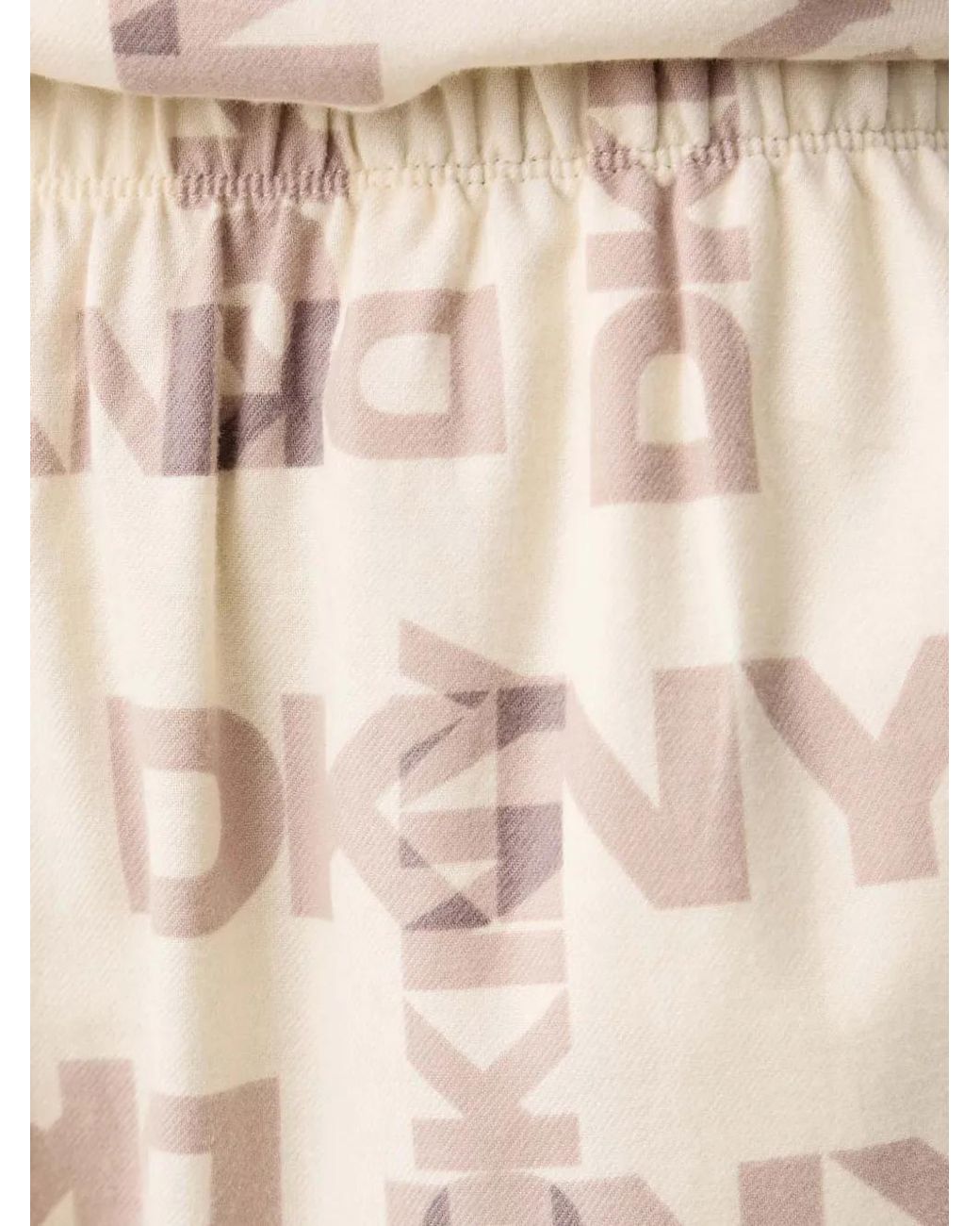 DKNY Natural Logo-Print Pyjamas