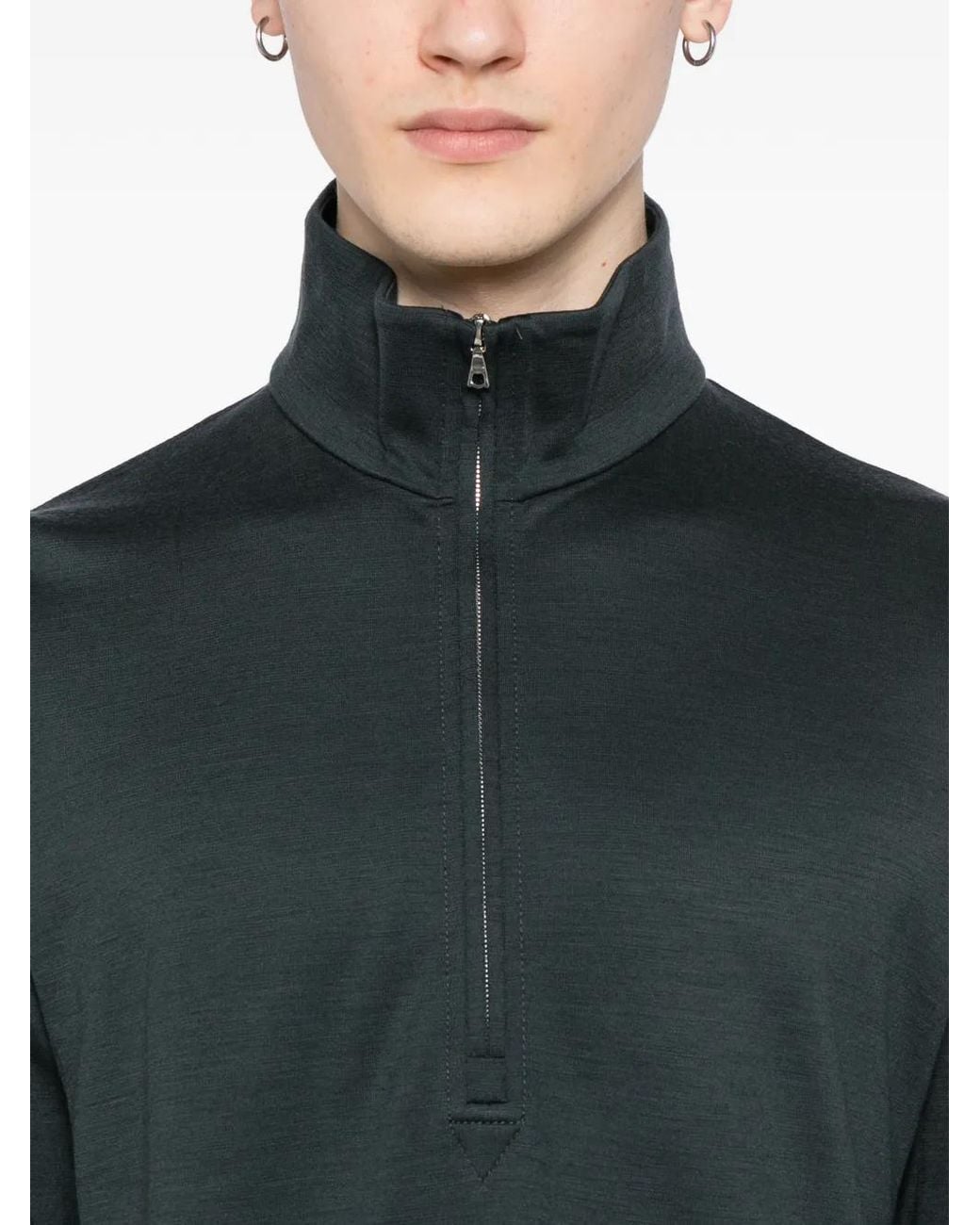 Rier Blue Polar Sweatshirt for men