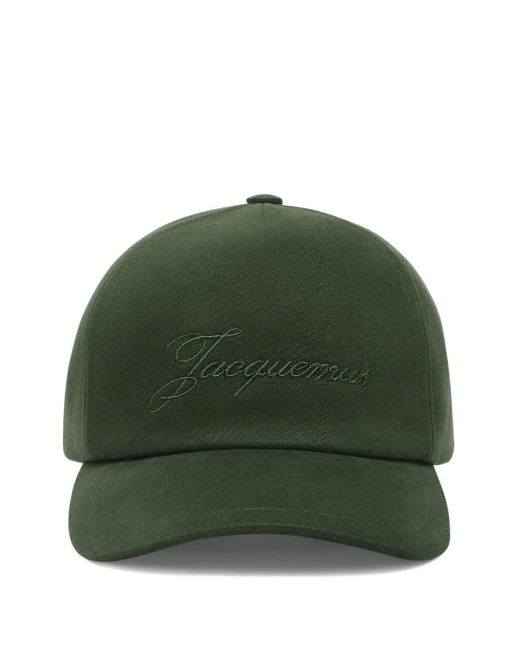 Cappello Da Baseball Con Ricamo di Jacquemus in Green