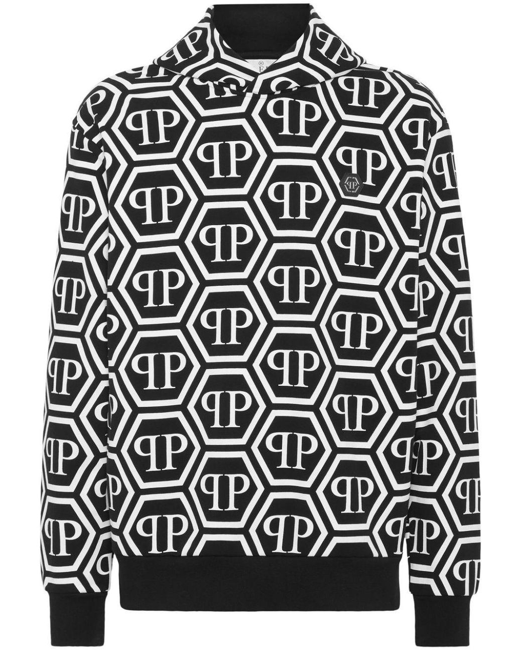 Philipp Plein logo-studded hoodie tracksuit - Black