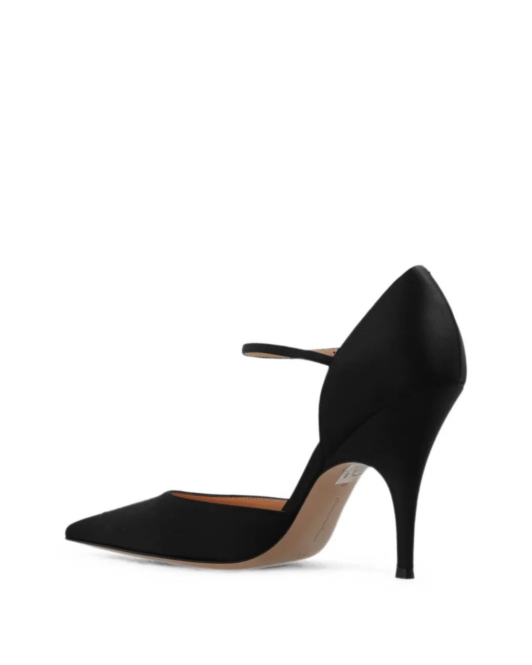 Gianvito Rossi Black Sofia D'Orsay Pumps