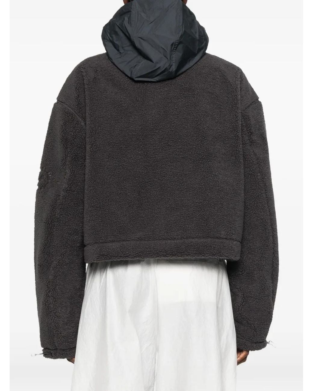 Adidas Black X Stella Mccartney Fleece Hoodie