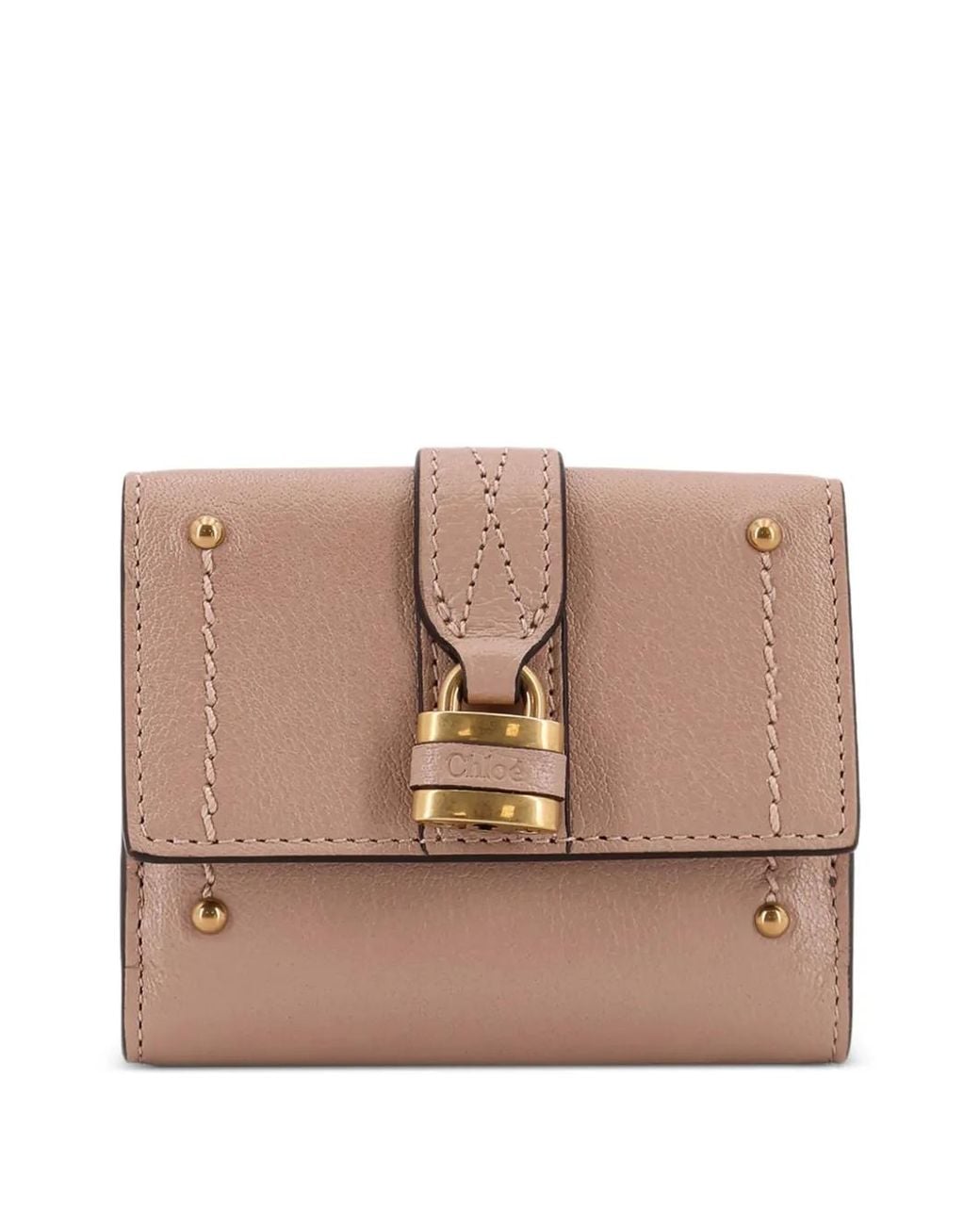 Chloé Brown Paddington Leather Wallet