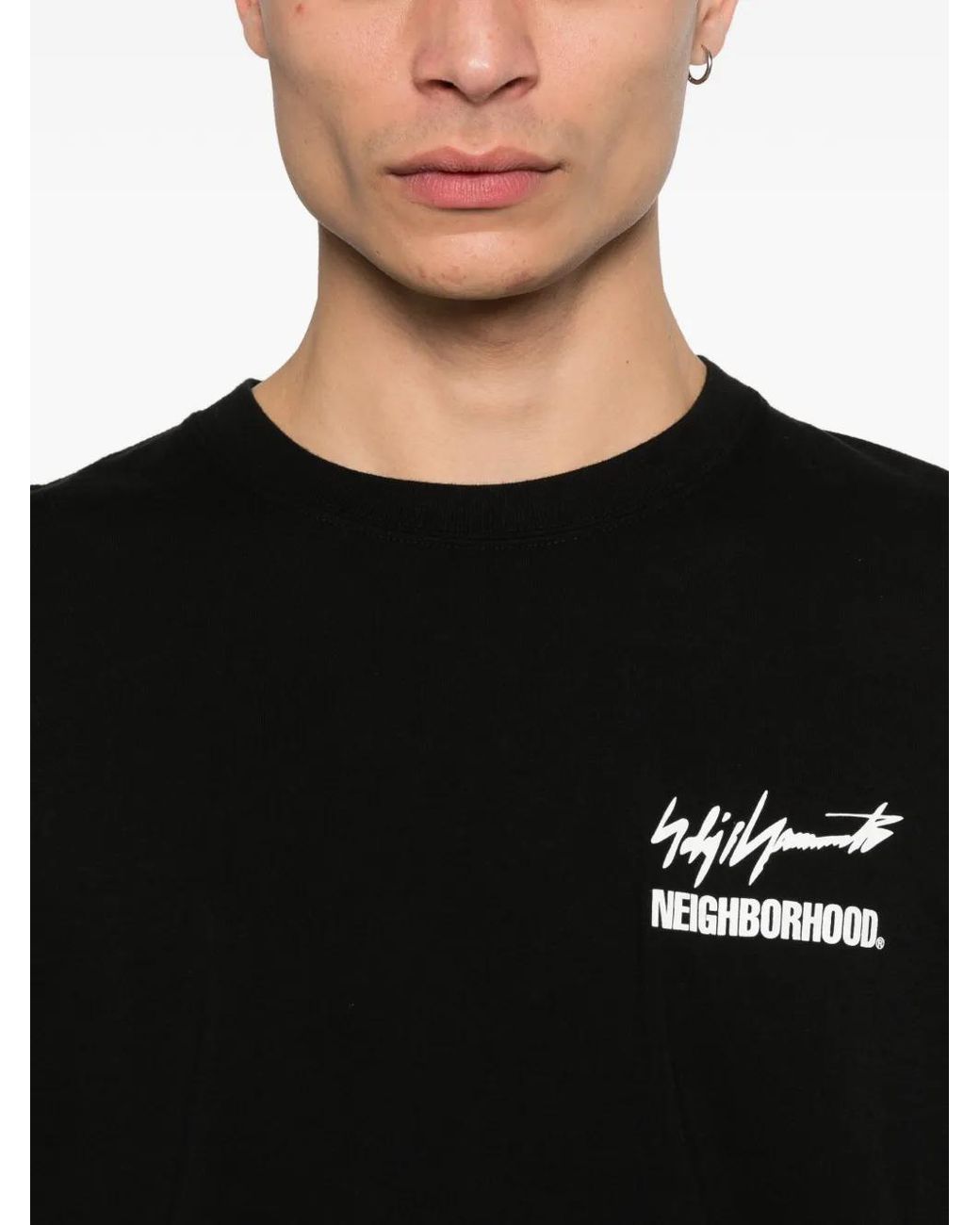 Yohji Yamamoto Black X Neighborhood Sweat À Manches Longues for men