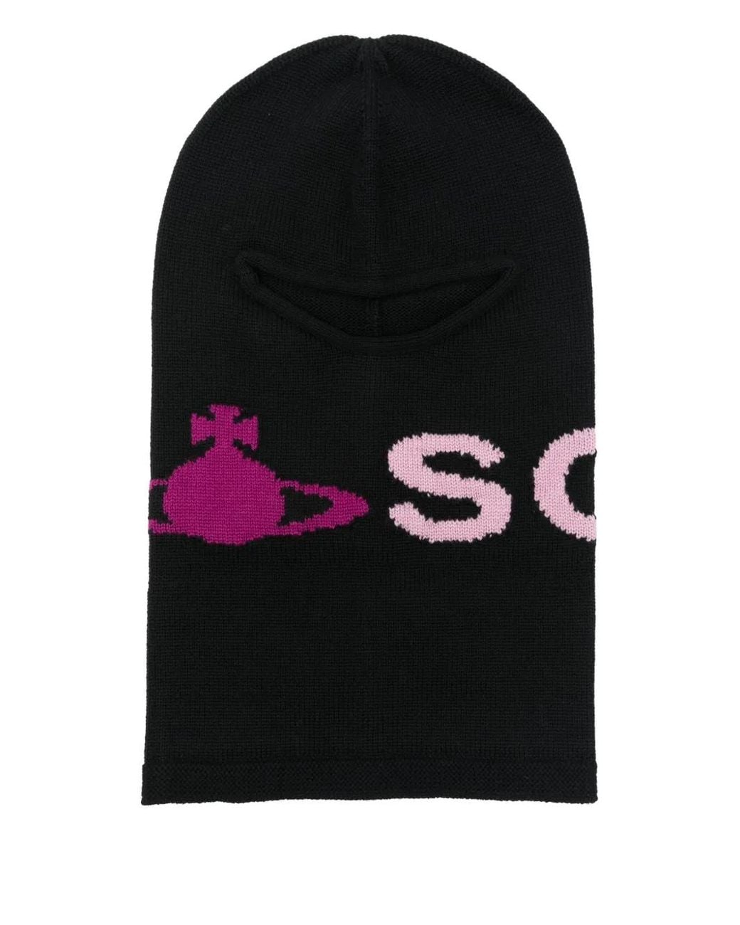 Vivienne Westwood Black Initial Balaclava