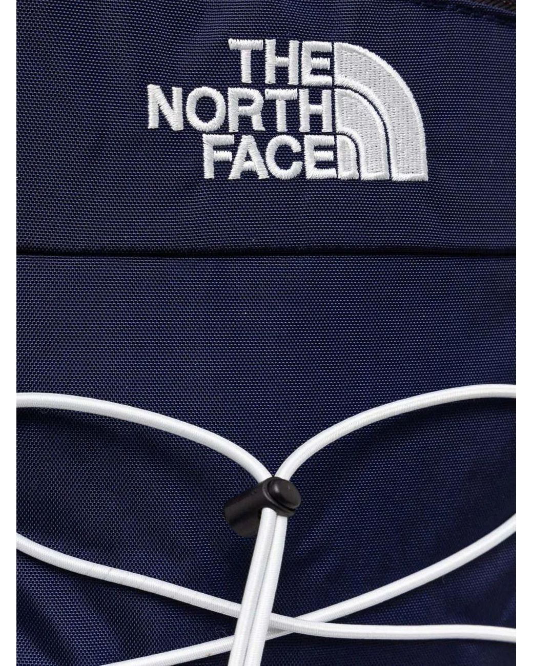 The North Face Blue Borealis Bungee-Cord Backpack