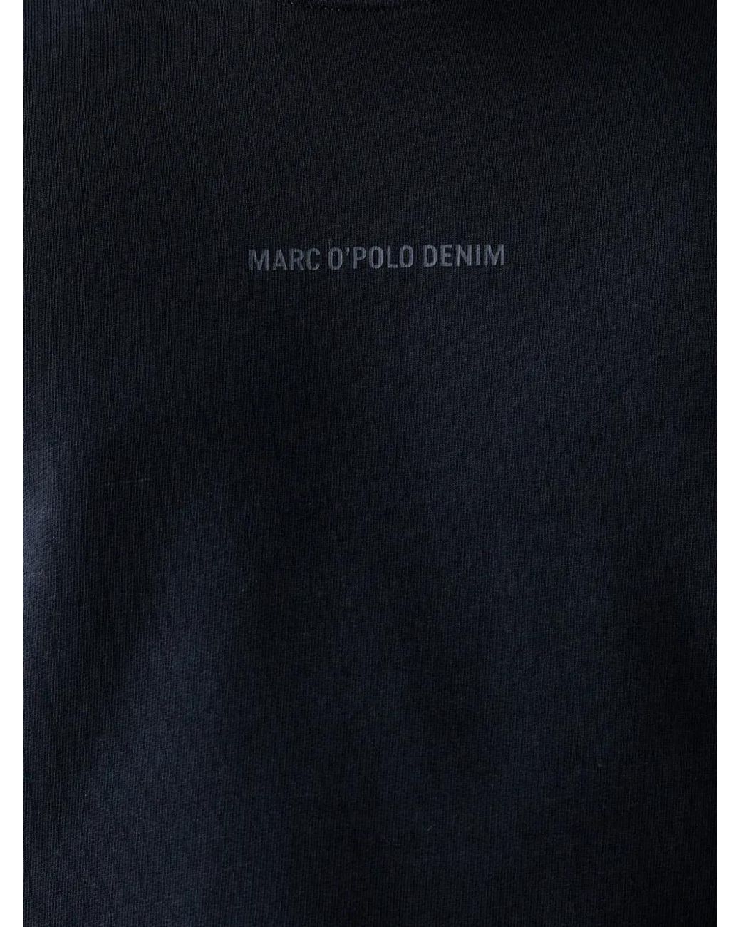 Marc O' Polo Blue Logo-Print Sweatshirt for men