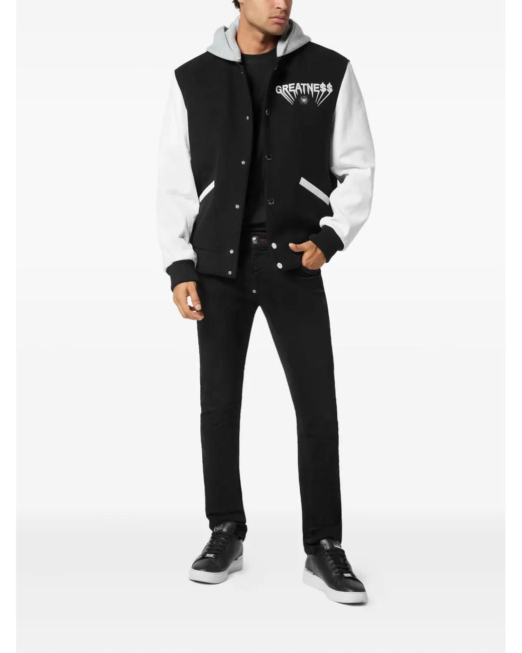 Philipp Plein Black Jackets for men