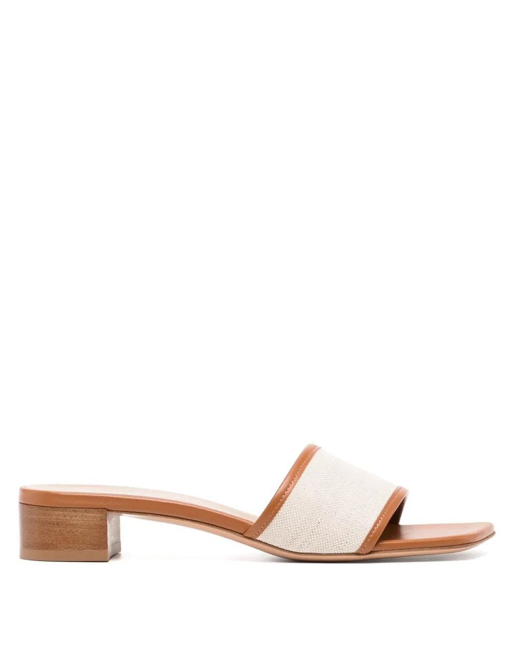 Fabiana Filippi Pink 30Mm Square-Toe Sandals