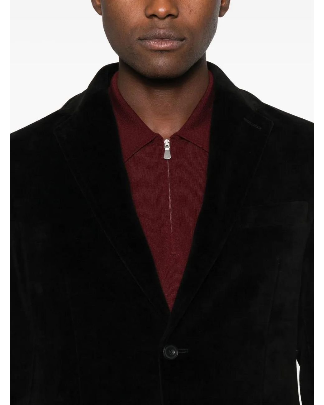 Circolo 1901 Black Single-Breasted Blazer for men
