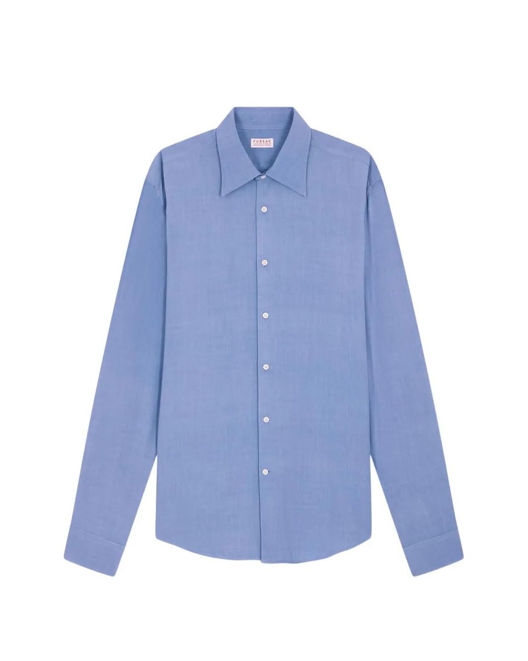Fursac Blue Long-Sleeve Shirt for men