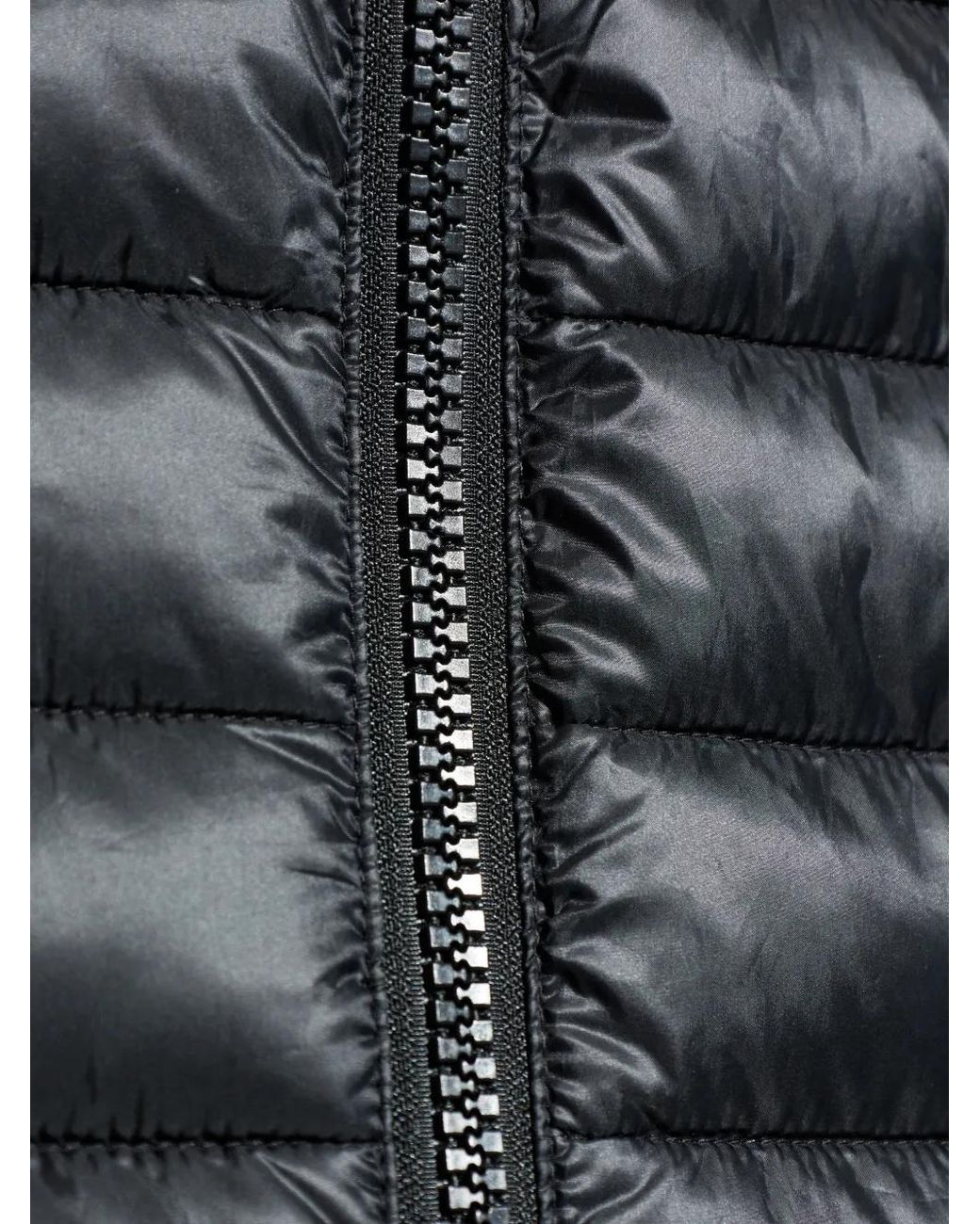 DIESEL Blue Quilted Zip Jacket for men