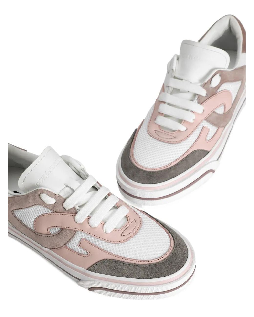 Dolce & Gabbana White Dg Sailing Sneakers